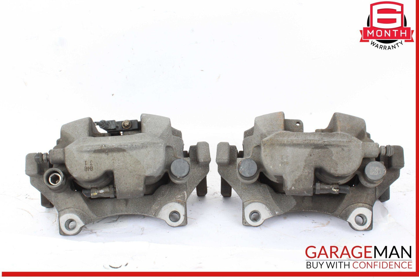 12-19 Mercedes X166 GL450 4MATIC Front Left & Right Brake Caliper Calipers Set