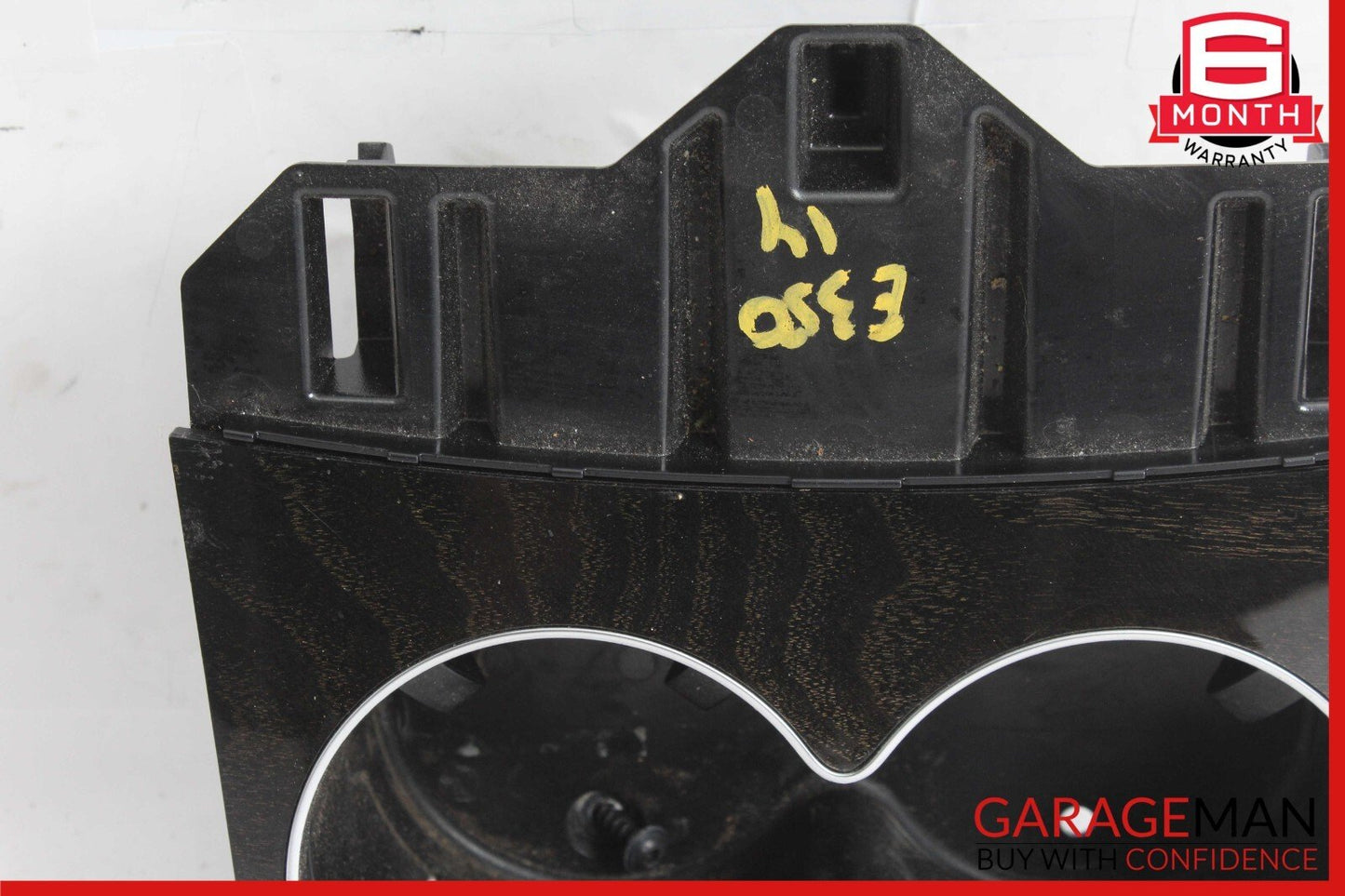 14-17 Mercedes W207 E350 E400 Center Console Cup Holder Compartment Wood OEM