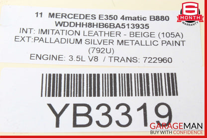 08-16 Mercedes W212 E350 C350 Rear Left Side Door Control Module 2129003906 OEM