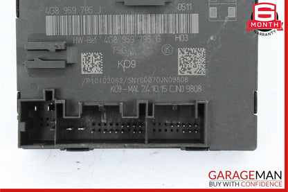 12-18 Audi A6 A7 Rear Left / Right Side Door Computer Control Module Unit OEM