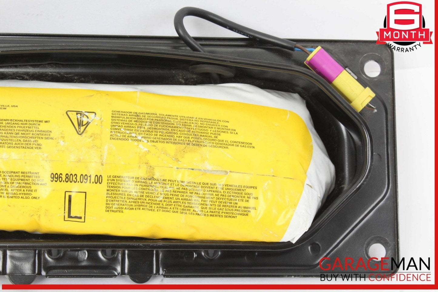 97-04 Porsche Boxster 986 Carrera 996 911 Front Left Side Door Airbag Air Bag