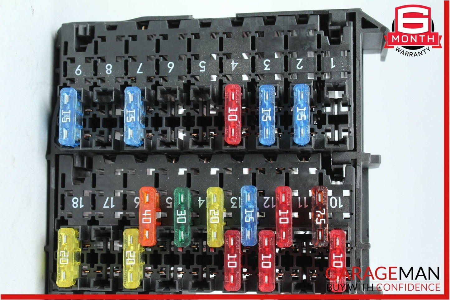 98-02 Mercedes W210 E320 E300 Front Left SAM Fuse Relay Junction Box Assembly
