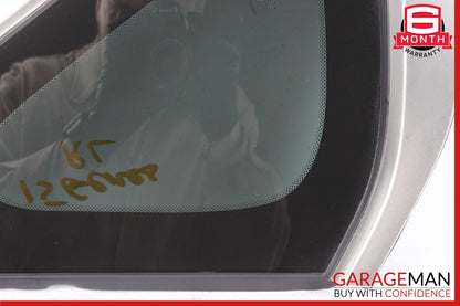 15-20 Hyundai Genesis Rear Left Side Quarter Glass Window Panel OEM