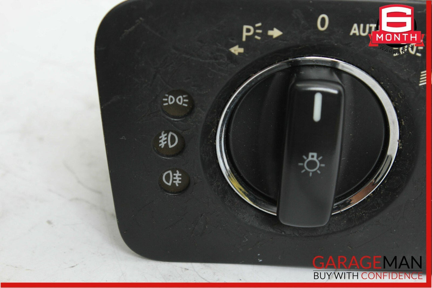 06-11 Mercedes W219 CLS500 Headlight Switch Washer Black 2195450104 OEM