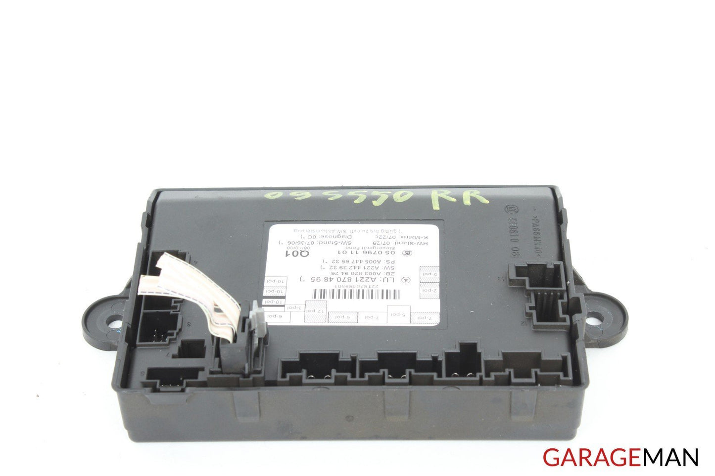 07-13 Mercedes W221 S550 Rear Right Passenger Side Door Control Module Unit A128