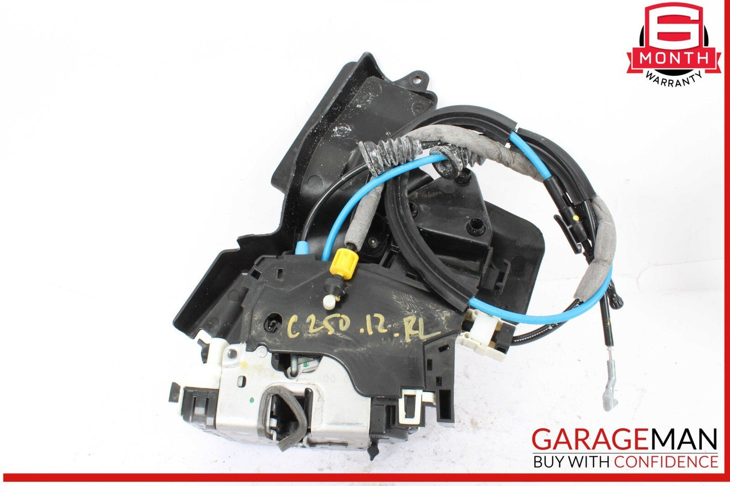 08-14 Mercedes W204 C250 C350 C63 Rear Left Side Door Lock Latch Actuator OEM