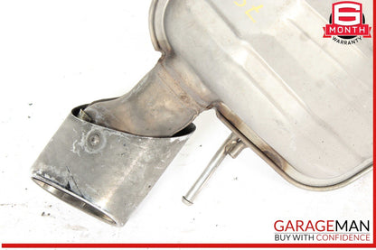 03-08 Mercedes R230 SL550 SL600 Rear Exhaust Mufflers Muffler Tip Tips Set of 2