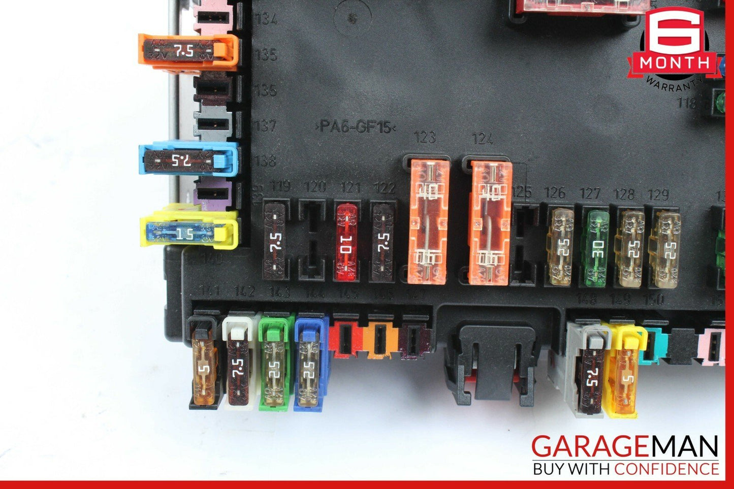 07-09 Mercedes W221 S600 CL65 AMG Rear Trunk Fuse Box Sam Module 2215403250 OEM