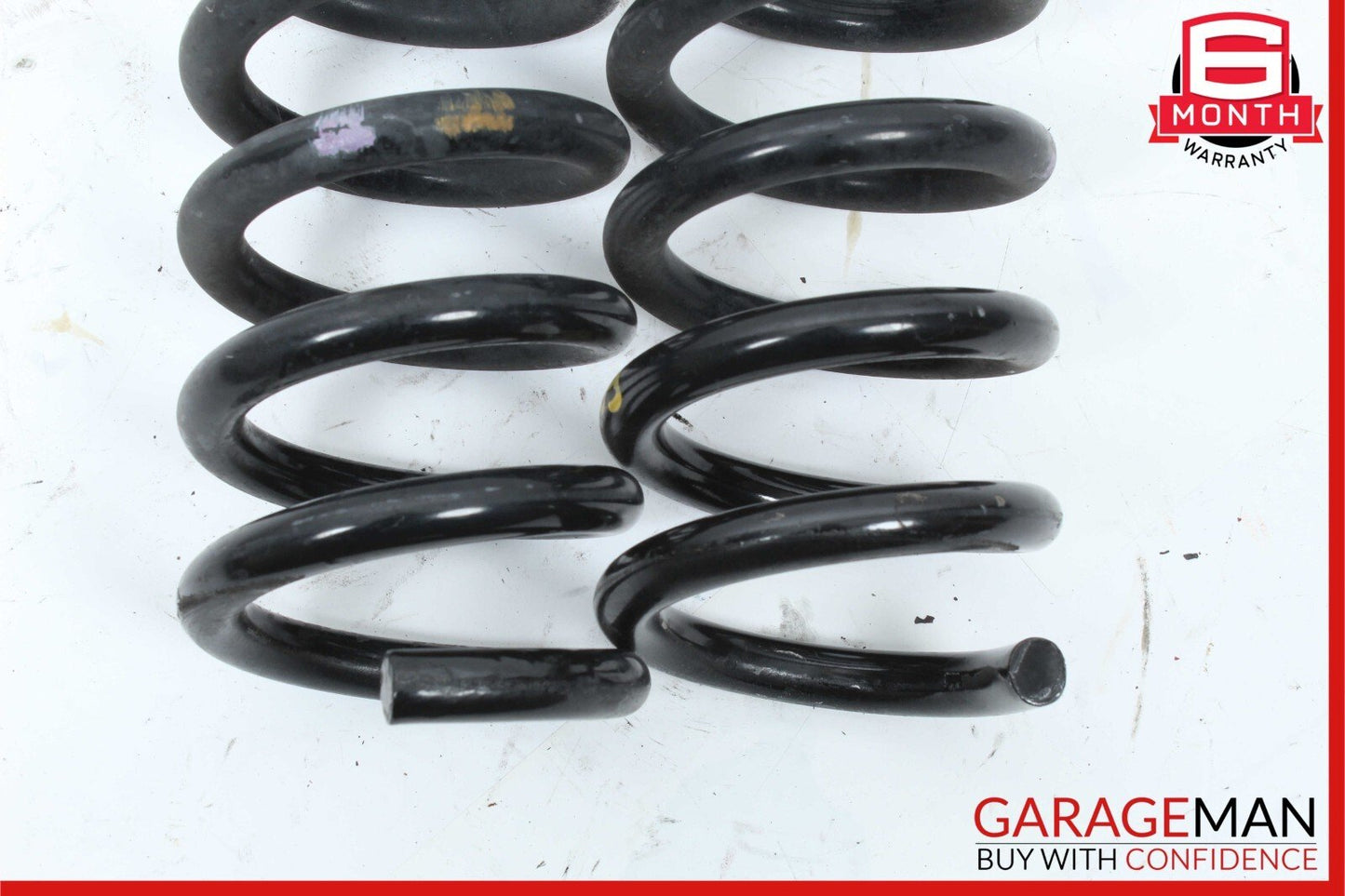 08-14 Mercedes W204 C300 C250 C350 Rear Shock Strut Coil Spring Set of 2 OEM