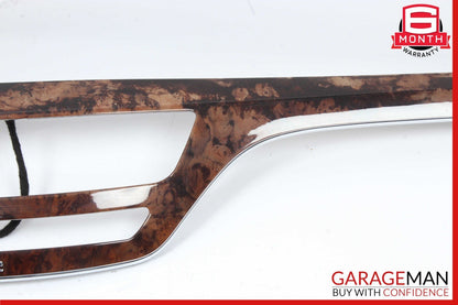 07-13 Mercedes W221 S600 S65 AMG V12 Dashboard Dash Center Trim Bezel Wood OEM