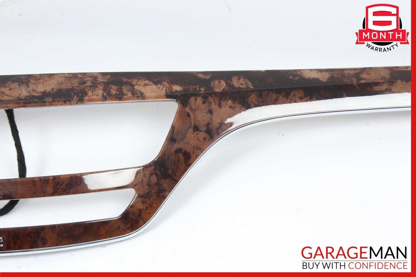 07-13 Mercedes W221 S600 S65 AMG V12 Dashboard Dash Center Trim Bezel Wood OEM