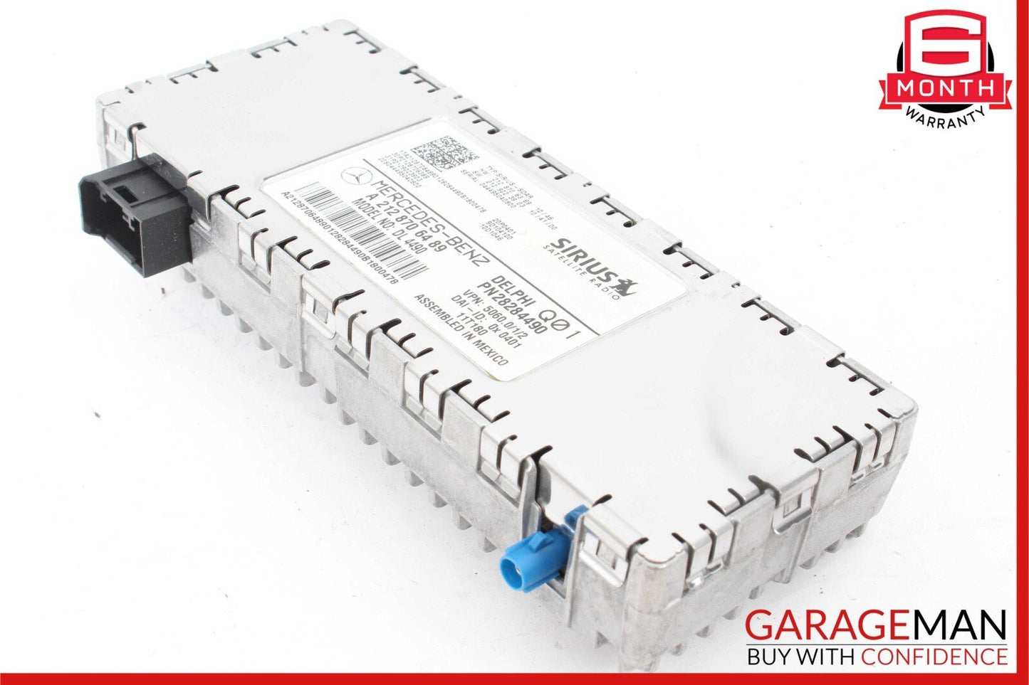 12-15 Mercedes SLK350 GLK250 E350 Sirius Satellite Radio Receiver Control Module