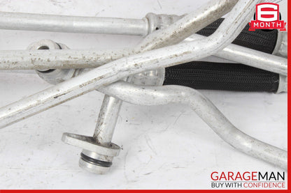 17-21 Alfa Romeo Giulia 2.0L A/C AC Air Conditioning Compressor Hose Lines OEM