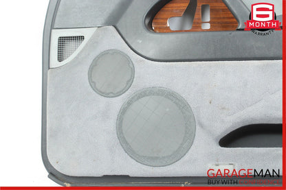 92-99 Mercedes W140 S300 Front Right Side Interior Door Panel Cover Grey OEM