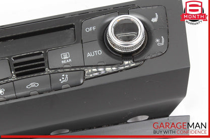 13-17 Audi Q5 A4 A5 Front A/C AC Climate Control Switch Panel Assembly OEM