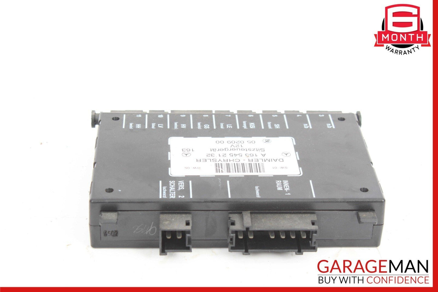 98-05 Mercedes W163 ML320 ML500 ML55 AMG Front Right / Left Seat Control Module