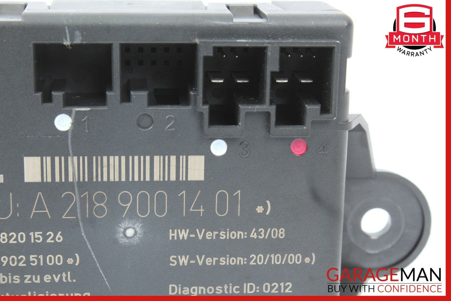 08-15 Mercedes W204 C250 Rear Left Driver Side Door Control Module Q1 OEM