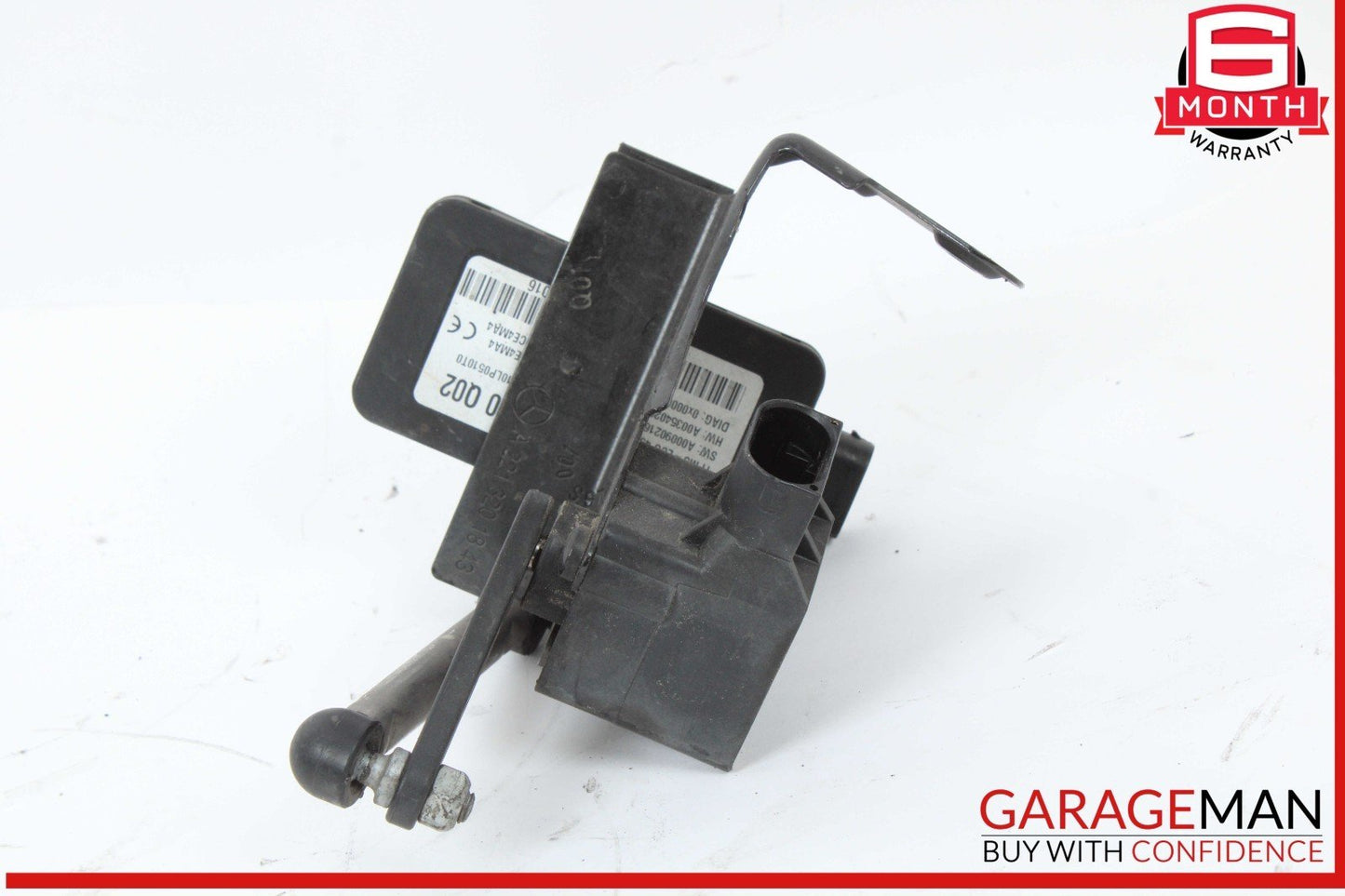07-14 Mercedes W221 S550 Suspension Level Hight Sensor w/ Bracket 0105427717