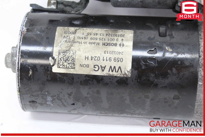 13-16 Porsche Cayenne 958 AWD Touareg 3.0L Engine Starter Motor 059911024H OEM
