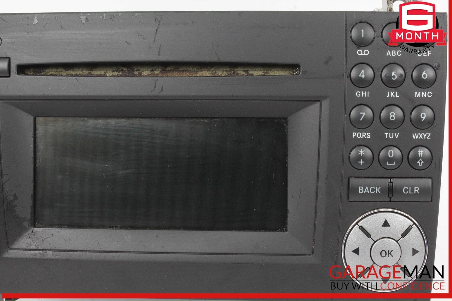 09-11 Mercedes R171 SLK300 SLK55 Head Unit Radio AM/FM CD Player 1718703294 OEM