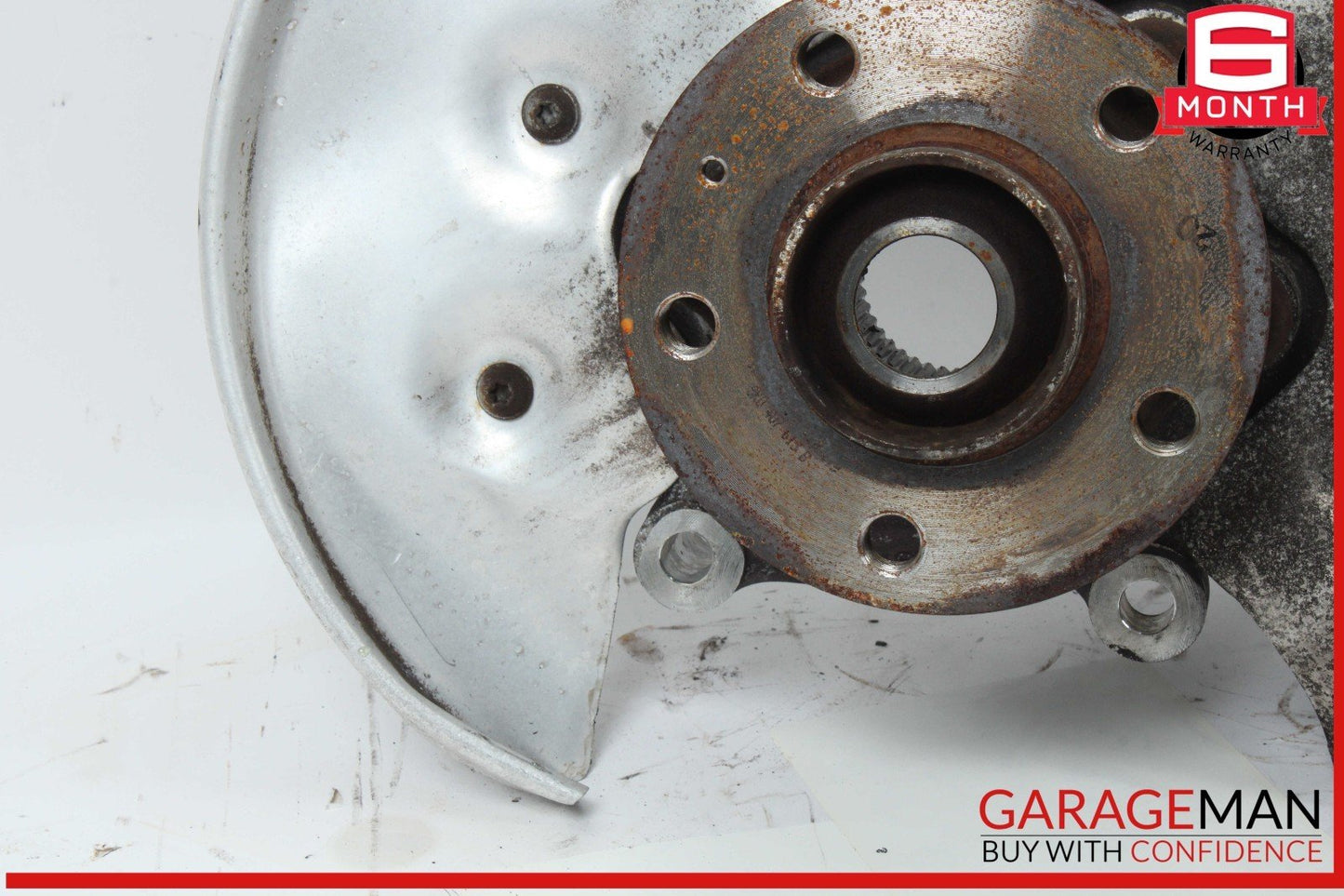 09-18 Audi Q5 A6 A7 Rear Left Driver Side Wheel Spindle Knuckle Hub Bearing OEM