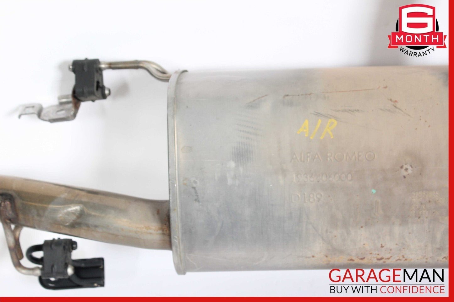 17-23 Alfa Romeo Stelvio 2.0L Rear Exhaust Muffler System 1936406000 OEM