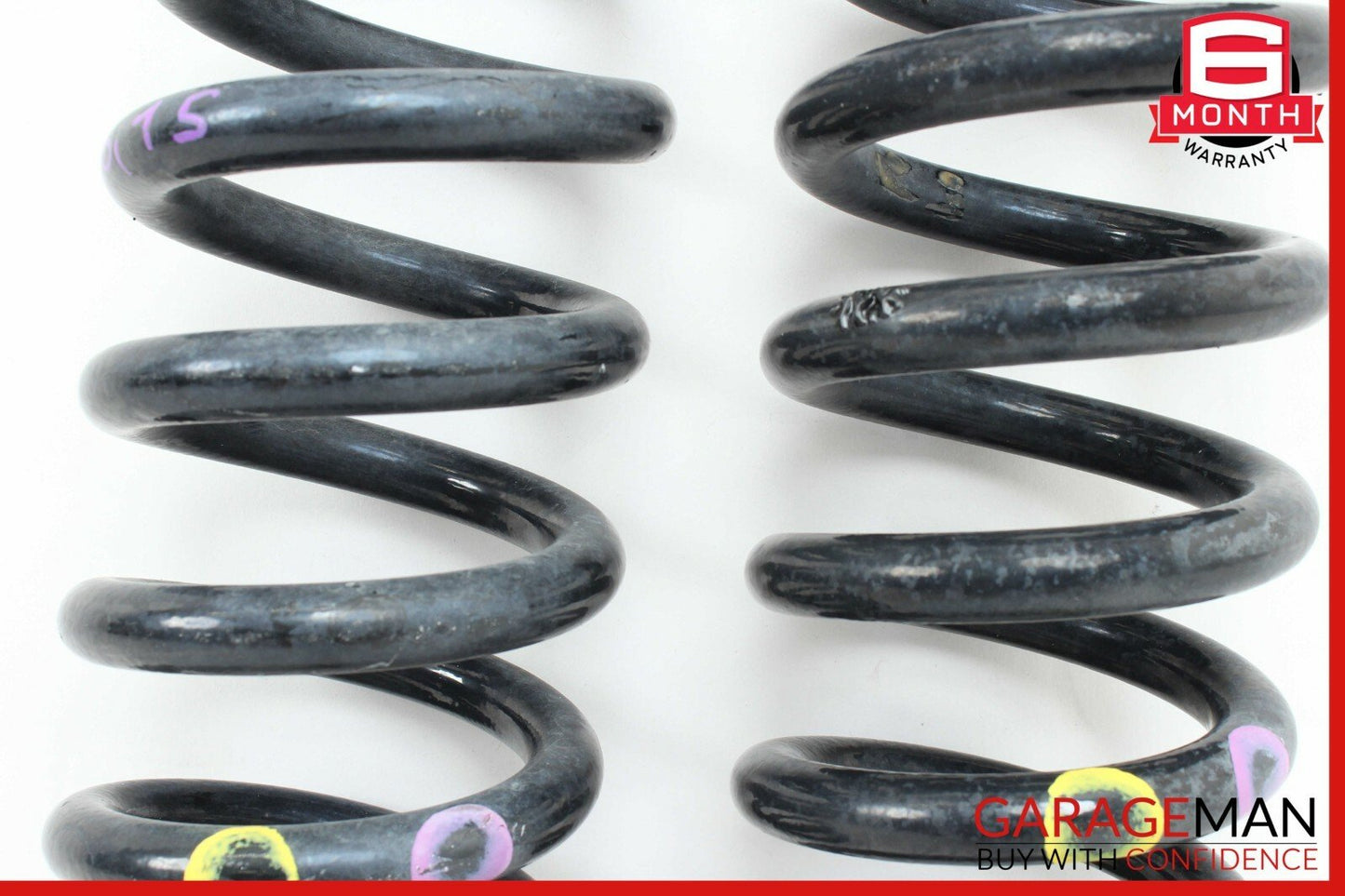 08-14 Mercedes W204 C250 C350 Rear Shock Absorber Coil Spring Set of 2 Pc OEM