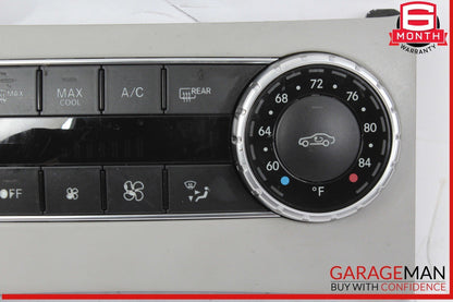 12-14 Mercedes W204 C250 C300 AC A/C Heater Climate Control w/ Trim OEM