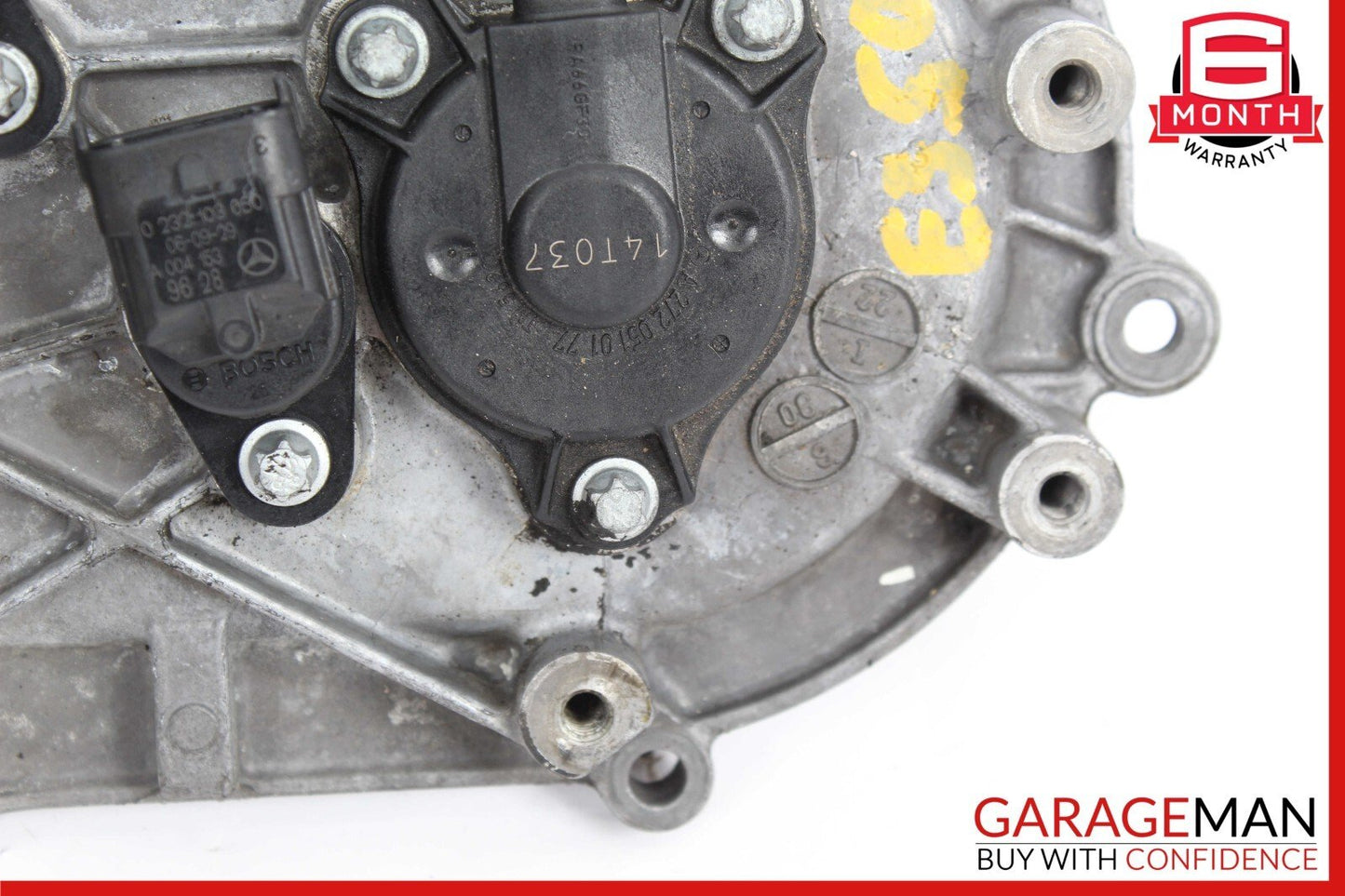 05-13 Mercedes E350 CL550 GL550 Front Left Side Engine Timing Chain Cover Plate