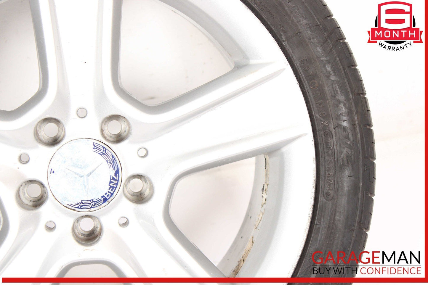 08-15 Mercedes W204 C250 C350 Rear Left / Right Wheel Tire Rim 8.5Jx17H2 ET58