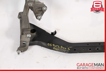 05-12 Porsche Boxster 987 Rear Subframe Sub Frame Mount Bracket Support Brace