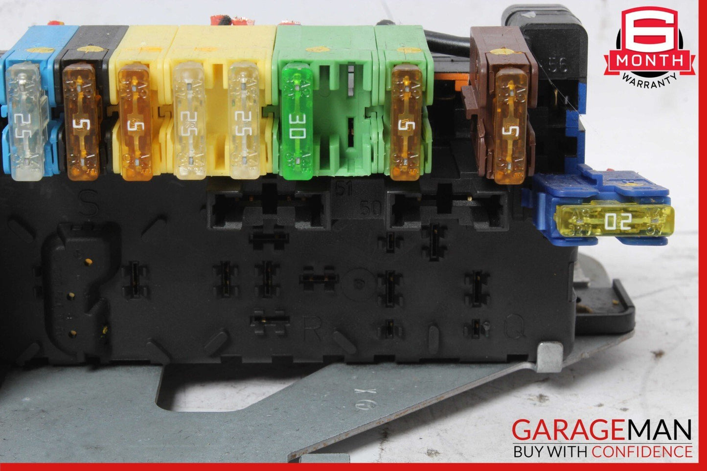 03-12 Mercedes R230 SL500 SL550 SL65 AMG Rear SAM Fuse Box Relay Module Assy
