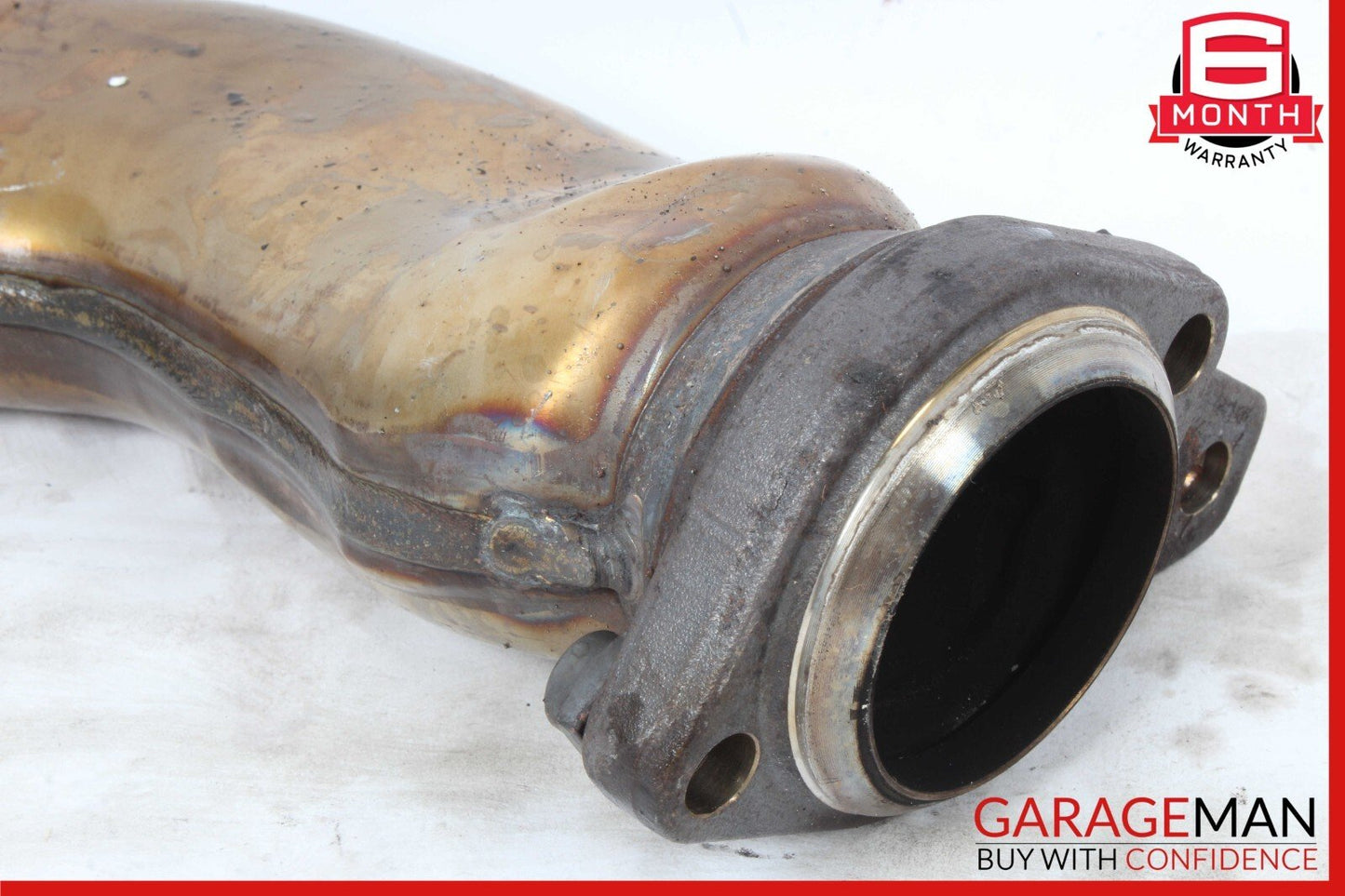14-17 Mercedes W222 S550 Right Passenger Side Engine Exhaust Pipe OEM
