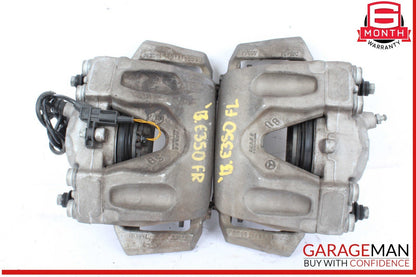 10-18 Mercedes W212 E350 Front Brake Calipers Left and Right Set Of 2 Pc