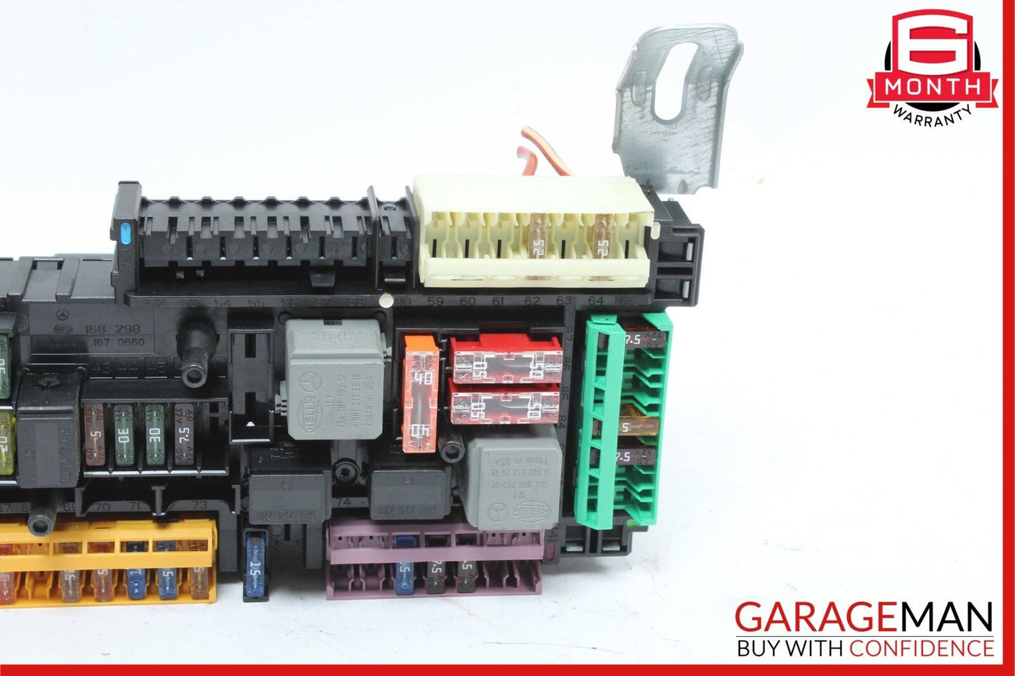 10-11 Mercedes W212 E350 E550 Rear SAM Module Fuse Box Relay 2129003702 OEM