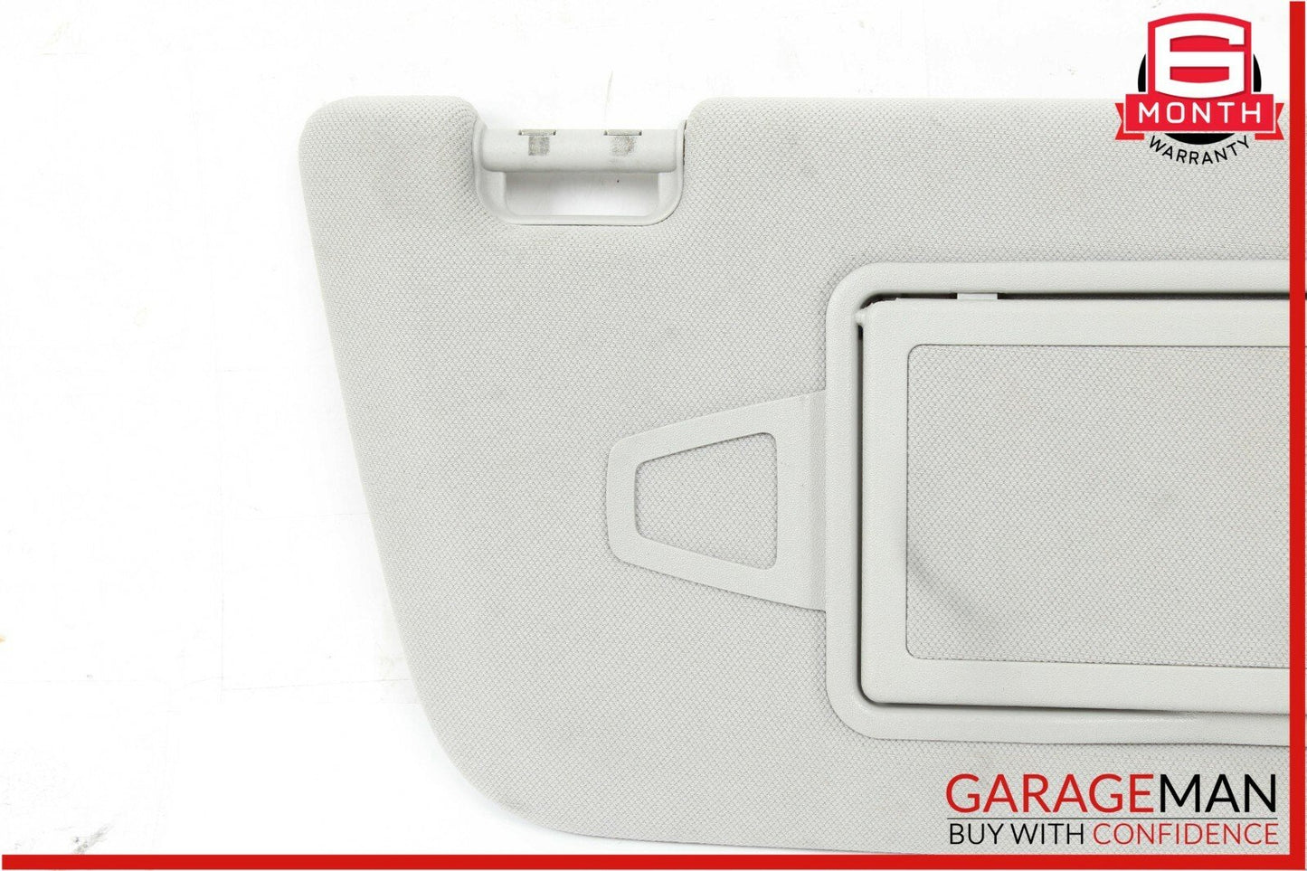 07-13 Mercedes CL600 S550 Front Right Sun Visor Sunvisor Shade Cover Suede Grey