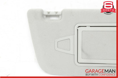07-13 Mercedes CL600 S550 Front Right Sun Visor Sunvisor Shade Cover Suede Grey