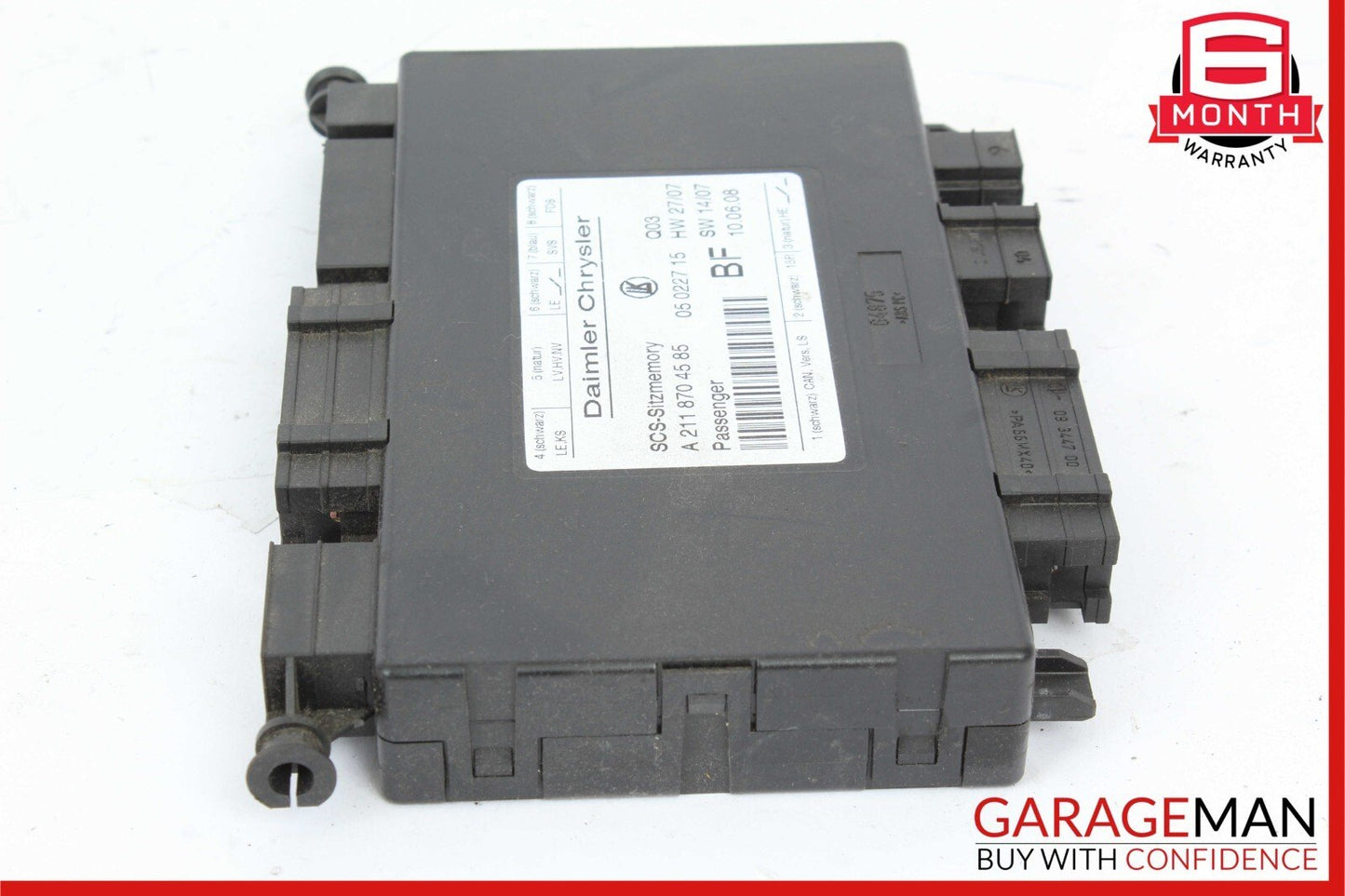 03-12 Mercedes X164 GL450 CLS550 E350 Front Right Seat Control Module Unit OEM