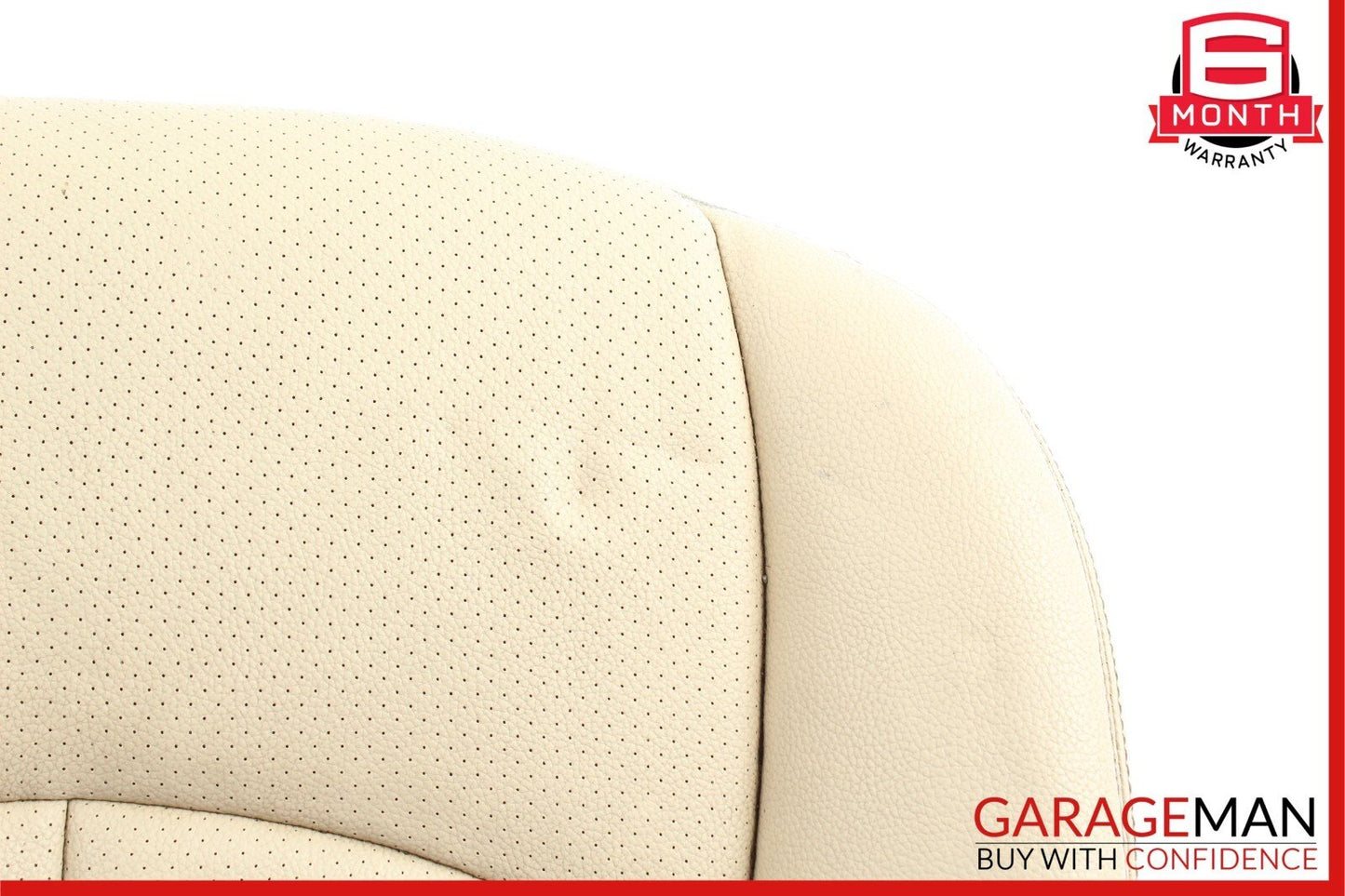 07-09 Mercedes W211 E350 E550 Front Right Lower Bottom Seat Cushion Cover Brown