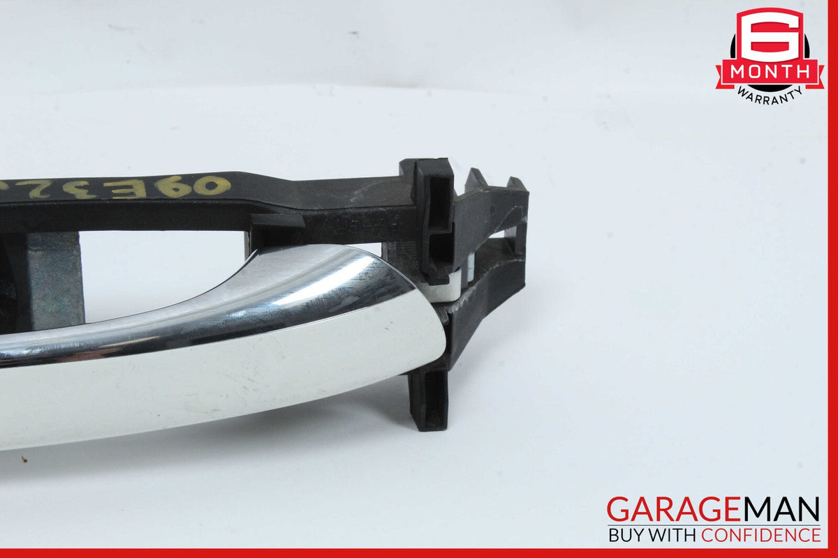 03-09 Mercedes W211 E320 E550 Rear Right Exterior Door Handle White OEM