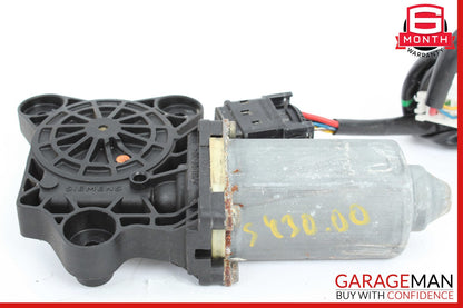 00-06 Mercedes W220 S430 Front Left Driver Side Window Regulator Motor OEM
