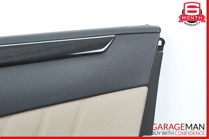 10-13 Mercedes W212 E350 E550 Front Right Side Interior Door Panel Cover OEM