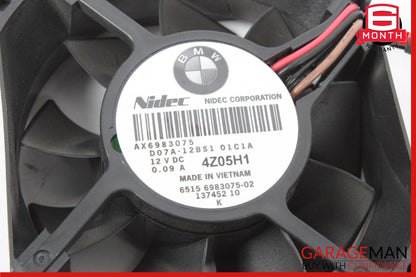 11-21 BMW i3 I01 Hybrid 528i Cooling Fan Audio Amplifier Control Module OEM