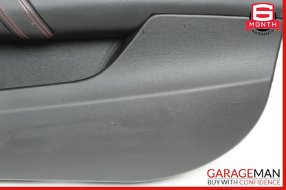 14-17 Maserati Ghibli Front Right Side Complete Interior Door Panel Black OEM