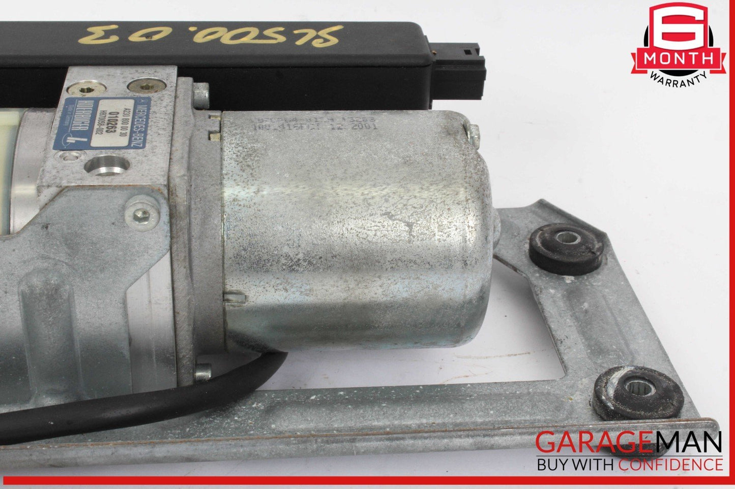 03-08 Mercedes R230 SL500 SL550 Convertible Top Hydraulic Pump Motor OEM