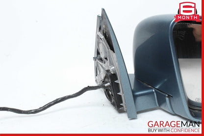 10-13 Mercedes W221 S550 S600 Front Right Side Mirror Door Rear View Blue