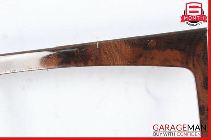 08-15 Mercedes W204 C250 E350 Center Console Shift Shifter Trim Bezel Wood