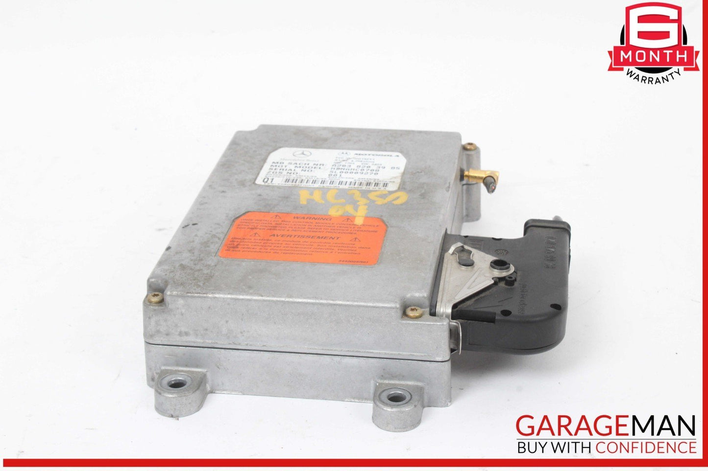 97-09 Mercedes W163 ML350 SL550 Voice Control Communication Module Unit Audio