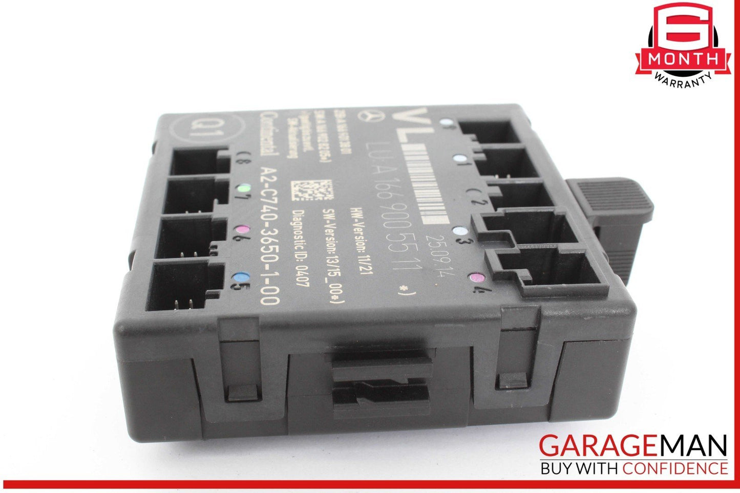 12-20 Mercedes W117 CLA250 Front Left Driver Side Door Control Module Unit OEM