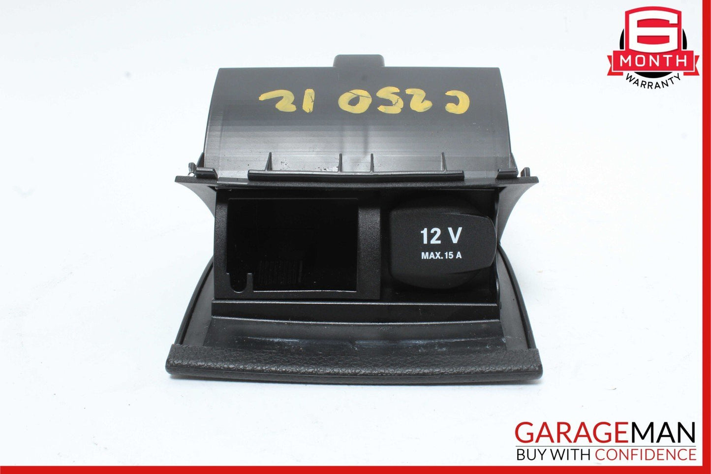 08-17 Mercedes W204 C250 E350 Rear Center Console Ashtray Ash Tray Assy Black